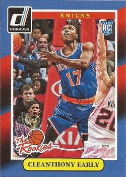 2014-15 Donruss - The Rookies #19 Cleanthony Early Front