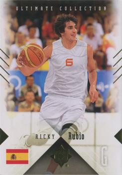 2010-11 Upper Deck Ultimate Collection #49 Ricky Rubio  Front
