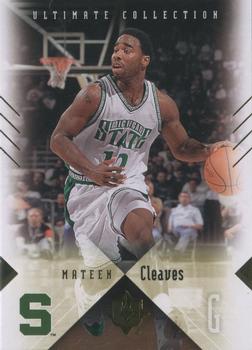 2010-11 Upper Deck Ultimate Collection #54 Mateen Cleaves  Front