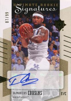 2010-11 Upper Deck Ultimate Collection #64 DeMarcus Cousins  Front