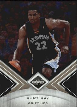 2010-11 Panini Limited #63 Rudy Gay  Front