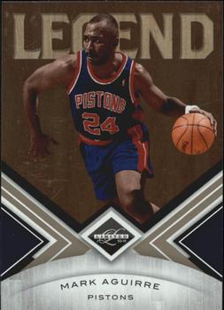 2010-11 Panini Limited #138 Mark Aguirre  Front