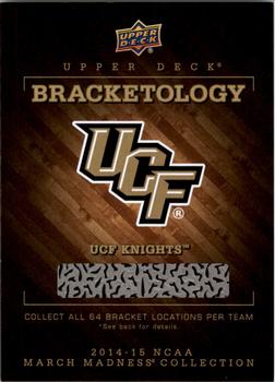 2014-15 Upper Deck NCAA March Madness - Bracketology #NNO Central Florida Knights Front