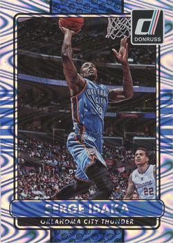 2014-15 Donruss - Swirlorama #80 Serge Ibaka Front