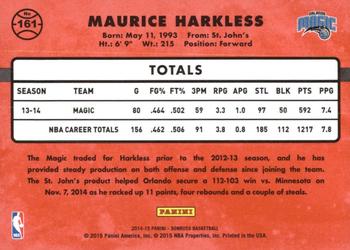 2014-15 Donruss - Swirlorama #161 Maurice Harkless Back