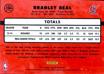 2014-15 Donruss - Swirlorama #199 Bradley Beal Back
