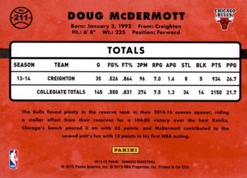 2014-15 Donruss - Swirlorama #211 Doug McDermott Back
