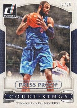2014-15 Donruss - Court Kings Press Proofs Silver #35 Tyson Chandler Front