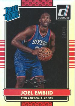 2014-15 Donruss - Rated Rookies Artists Proofs #203 Joel Embiid Front