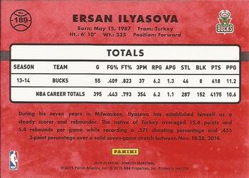 2014-15 Donruss - Stat Line Season #189 Ersan Ilyasova Back