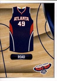 2014-15 Panini Stickers #136 Hawks Road Jersey Front