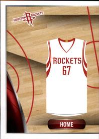 2014-15 Panini Stickers #213 Rockets Home Jersey Front