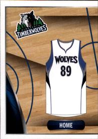 2014-15 Panini Stickers #278 Timberwolves Home Jersey Front