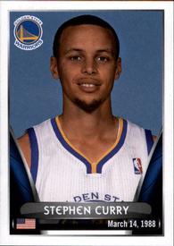 2014-15 Panini Stickers #332 Stephen Curry Front