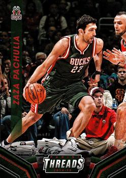 2014-15 Panini Threads #200 Zaza Pachulia Front