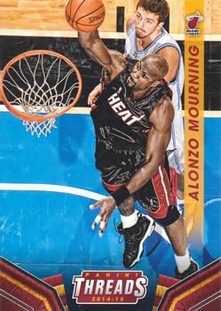 2014-15 Panini Threads #4 Alonzo Mourning Front