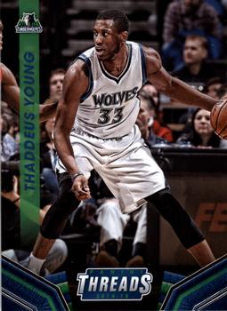 2014-15 Panini Threads #178 Thaddeus Young Front