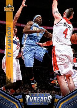2014-15 Panini Threads #190 Ty Lawson Front
