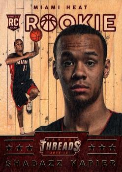 2014-15 Panini Threads #363 Shabazz Napier Front