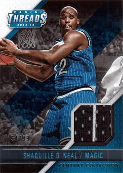 2014-15 Panini Threads - Century Collection Materials #2 Shaquille O'Neal Front
