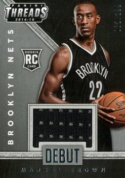 2014-15 Panini Threads - Debut Threads #10 Markel Brown Front