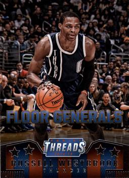 2014-15 Panini Threads - Floor Generals #7 Russell Westbrook Front