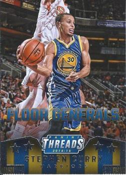 2014-15 Panini Threads - Floor Generals #15 Stephen Curry Front