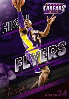 2014-15 Panini Threads - High Flyers Century Proof Red #12 Kobe Bryant Front