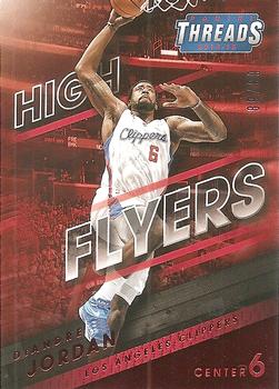 2014-15 Panini Threads - High Flyers Century Proof Red #7 DeAndre Jordan Front