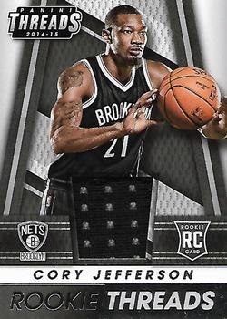 2014-15 Panini Threads - Rookie Threads #68 Cory Jefferson Front