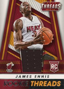 2014-15 Panini Threads - Rookie Threads #72 James Ennis Front