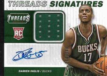 2014-15 Panini Threads - Rookie Threads Signatures #13 Damien Inglis Front