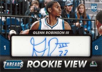 2014-15 Panini Threads - Rookie View #24 Glenn Robinson III Front