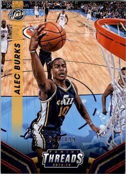 2014-15 Panini Threads - Century Proof Red #3 Alec Burks Front