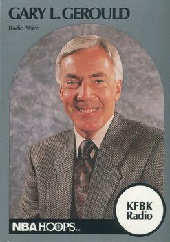 1990-91 Hoops - Announcers #NNO Gary L. Gerould Front