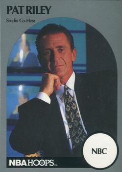 1990-91 Hoops - Announcers #NNO Pat Riley Front