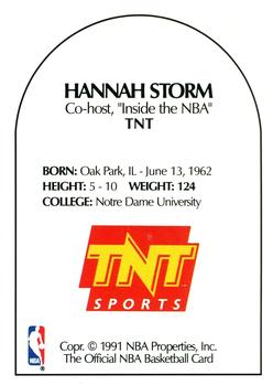 1990-91 Hoops - Announcers #NNO Hannah Storm Back