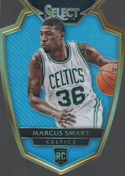 2014-15 Panini Select - Prizms Light Blue Die Cut #126 Marcus Smart Front