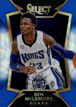 2014-15 Panini Select - Prizms Blue and Silver #45 Ben McLemore Front