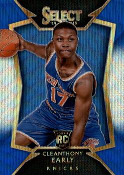 2014-15 Panini Select - Prizms Blue and Silver #96 Cleanthony Early Front