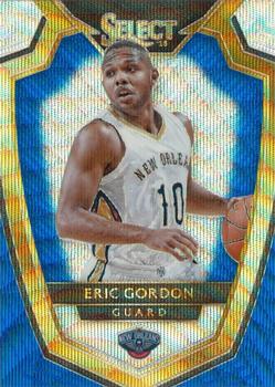 2014-15 Panini Select - Prizms Blue and Silver #116 Eric Gordon Front