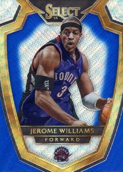 2014-15 Panini Select - Prizms Blue and Silver #181 Jerome Williams Front
