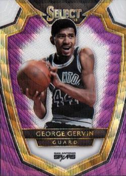 2014-15 Panini Select - Prizms Purple and White #183 George Gervin Front