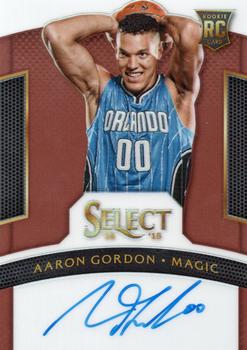 2014-15 Panini Select - Rookie Signatures Prizms Copper #RS-AG Aaron Gordon Front
