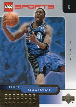 2003 Upper Deck Lego - Gold #14 Tracy McGrady Front