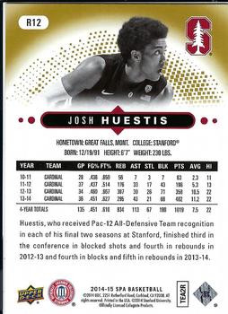 2014-15 SP Authentic - Rookie Extended #R12 Josh Huestis Back