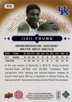 2014-15 SP Authentic - Rookie Extended #R16 James Young Back