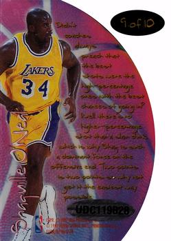 2014-15 SP Authentic - Shaquille O'Neal Buyback Autographs #2 1996-97 Fleer Total O 9 Back