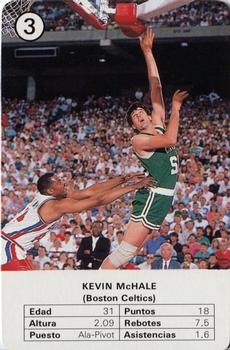 1988 Fournier NBA Estrellas #3 Kevin McHale Front