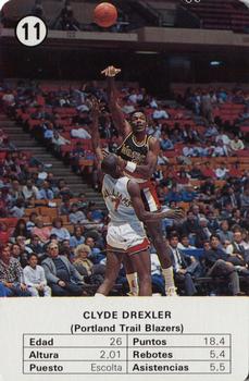 1988 Fournier NBA Estrellas #11 Clyde Drexler Front
